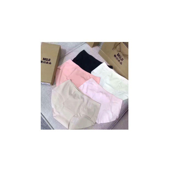 Set 5 quần lót nữ không đường may Muji | BigBuy360 - bigbuy360.vn