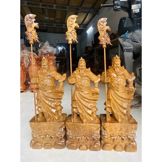 Quan công cao 40cm gỗ bách xanh thơm