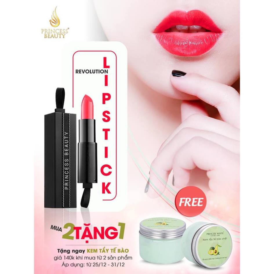 [TẶNG QUÀ] MUA 1 THỎI SON LIPSTICK TẶNG NGAY 1 TẨY TẾ BÀO CHẾT DA MẶT