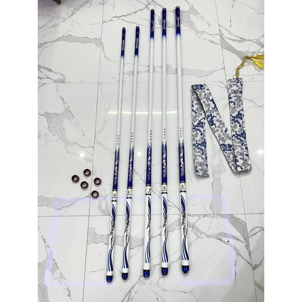 Cần câu tay Hoa Mực Nước 6H chuyên câu đơn câu đài chép chắm chất lượng giá rẻ