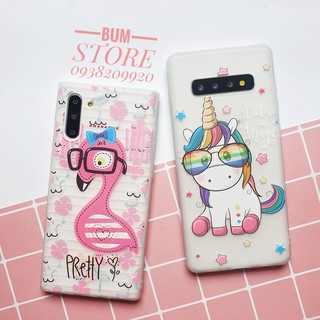 Ốp lưng dẻo Unicorn Samsung Galaxy Note 10 / S10 plus / S10 / Note 9 / S9 plus