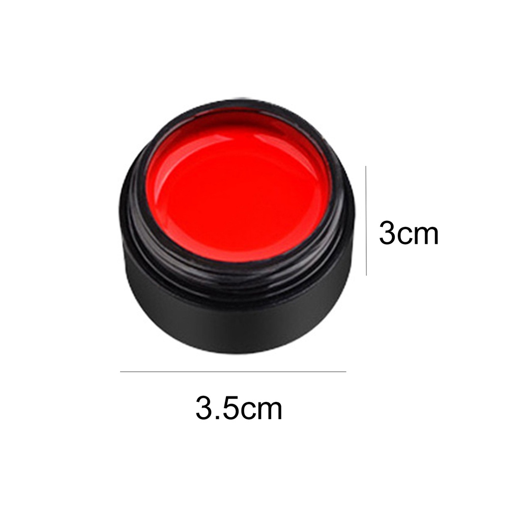 Sơn móng tay dạng gel cao su đàn hồi họa tiết nhện cho nữ 8ml