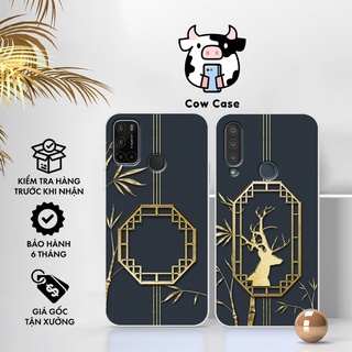 Ốp VSMART Joy/Star/Active/Live/Bee/Aris | 5/4/3/2/1/Plus/pro | Vỏ lưng điện thoại Vinsmart mẫu hươu mạ vàng sang trọng