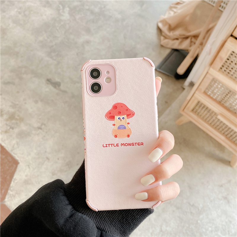 Ốp Lưng Bảo Vệ Điện Thoại Iphone 12 Mini Pro Max 11 7 8 Plus Hình Cây Nấm | BigBuy360 - bigbuy360.vn