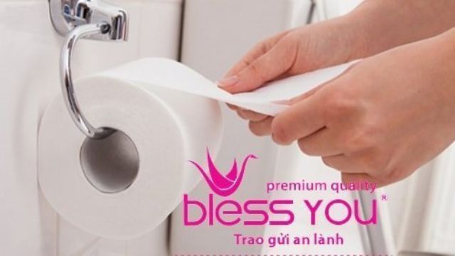 Giấy vệ sinh Bless You lốc 10