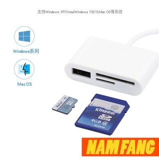 Đầu đọc thẻ nhớ SD, Micro SD, USB cho điện thoại Android,Máy tính