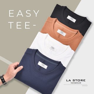 Áo thun nam ROUTINE oversize màu nâu - AT2013079