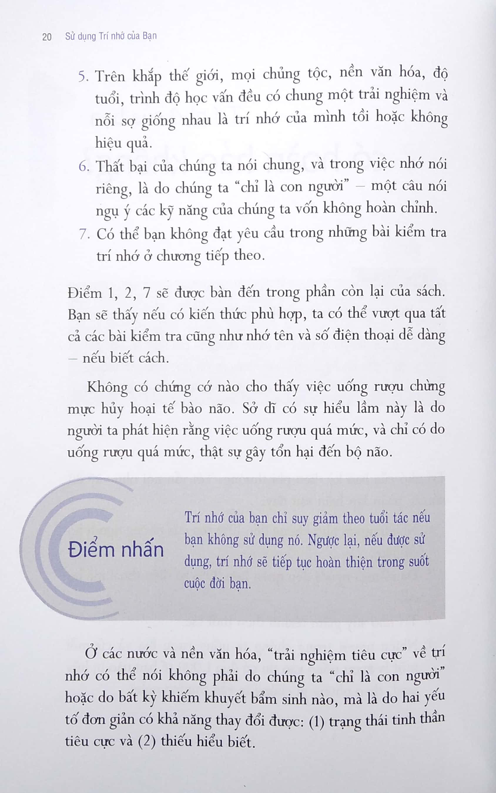 Sách Sử Dụng Trí Nhớ Của Bạn (Tái Bản 2019)