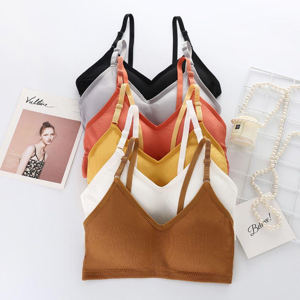 LEILY Áo Ngực Không Đường May Cúp Lớn Có Dây Điều Chỉnh Lưng Thời Trang Cho Nữ