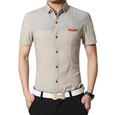 Áo Sơ Mi Nam Tay Ngắn Phong Cách Doanh Nhân 1354DX