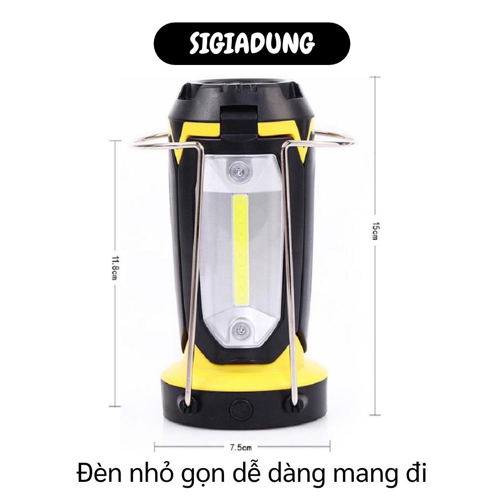 [SGD] Đèn Pin - Đèn Pin Cầm Tay Đa Năng 3IN1, Xoay 360 Độ, Phù Hợp Cho Cắm Trại, Du Lịch 7425