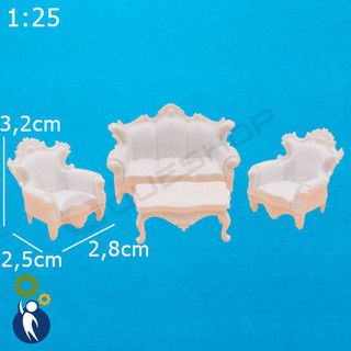 Bộ Bàn Ghế 1, Mô hình mini trang trí