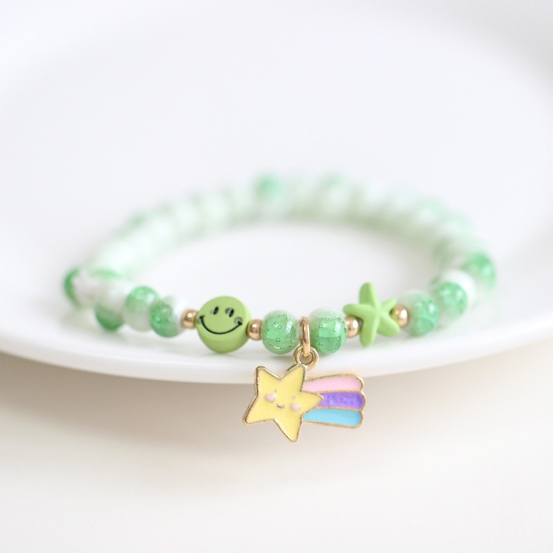 Vòng Tay Hình Ngôi Sao / Thỏ Bằng Gốm Sứ Phong Cách Hàn Quốc Cho Nữ