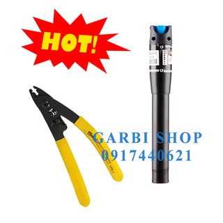 Bút soi quang 5km và Kìm tuốt sợi quang CFS-2