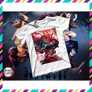 Rẻ vô địch- áo thun cotton unisex - anime - kimetsu no yaiba - tanjiro vũ điệu hỏa thần