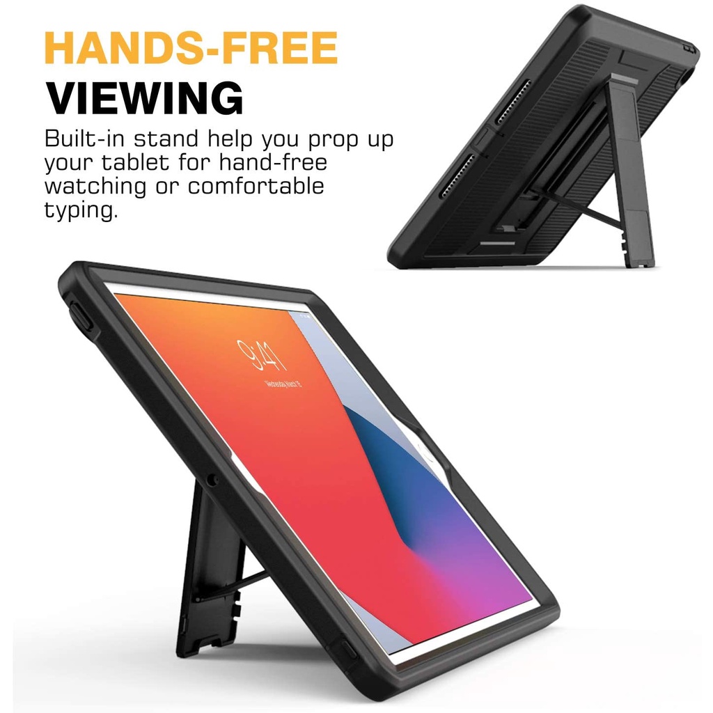 Moko Bao Da Máy Tính Bảng Chống Sốc Bảo Vệ Toàn Diện Cho ipad 9th 2021 / 8th 2020 / 7th 2019 10.2 inch