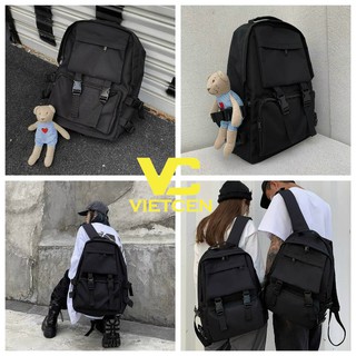 Balo đi học nam nữ basic ulzzang thời trang hàn quốc unisex chống thấm cao cấp hot trend - vietcen