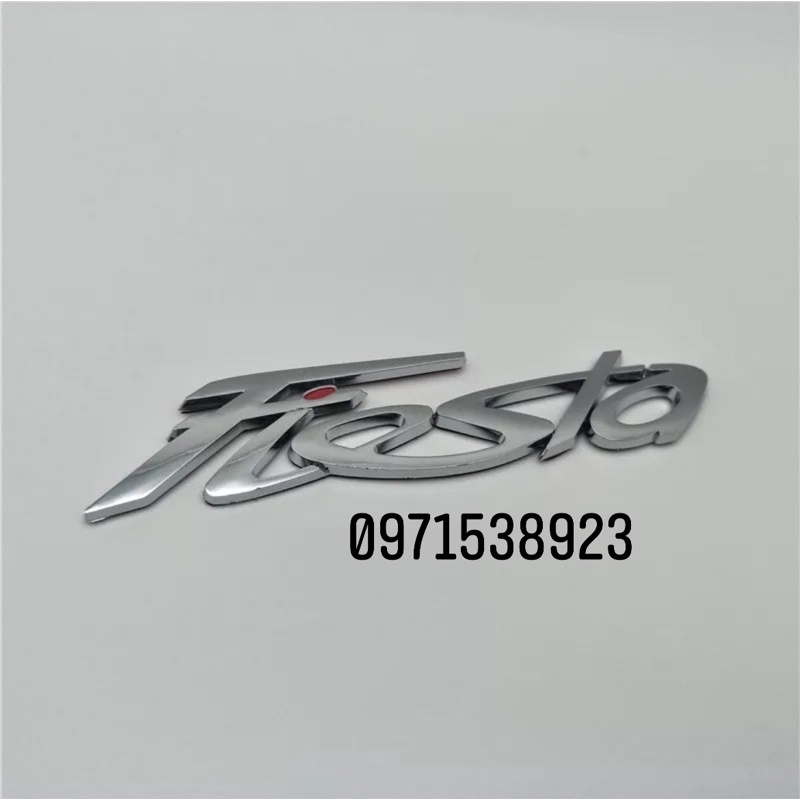 logo FIESTA dán đuôi xe ford
