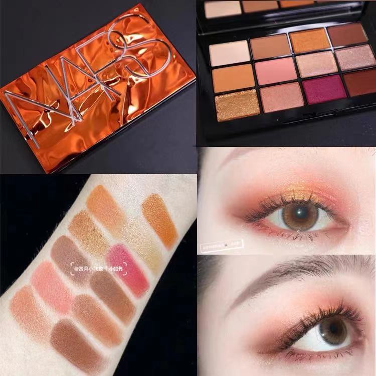 Bảng Phấn Mắt NARS 12 Màu Sắc Chống Thấm Nước Phiên Bản Giới Hạn1.4G X 12