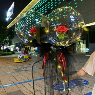 ( HÀNG CÓ SẴN giá còn 5.2k khi mua từ 20 bóng) Bóng pe trong suốt- bóng hoa hottrend( 20 bóng)