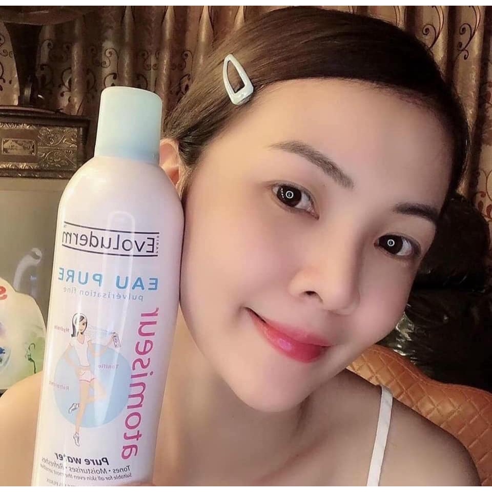 Xịt khoáng Evoluderm Atomiseur Eau Pure