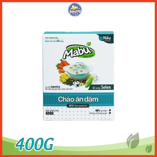 Cháo ăn dặm Mabu nguyên hạt 400gr