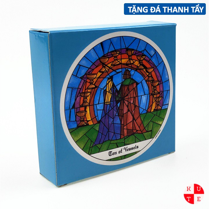 Bài Tarot Of The Cloister 78 Lá Bài Tặng File Tiếng Anh Và Đá Thanh Tẩy B14