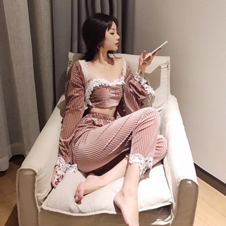 Set đồ ngủ xinh kinh khủng khiếp vừa sang vừa xinh ý