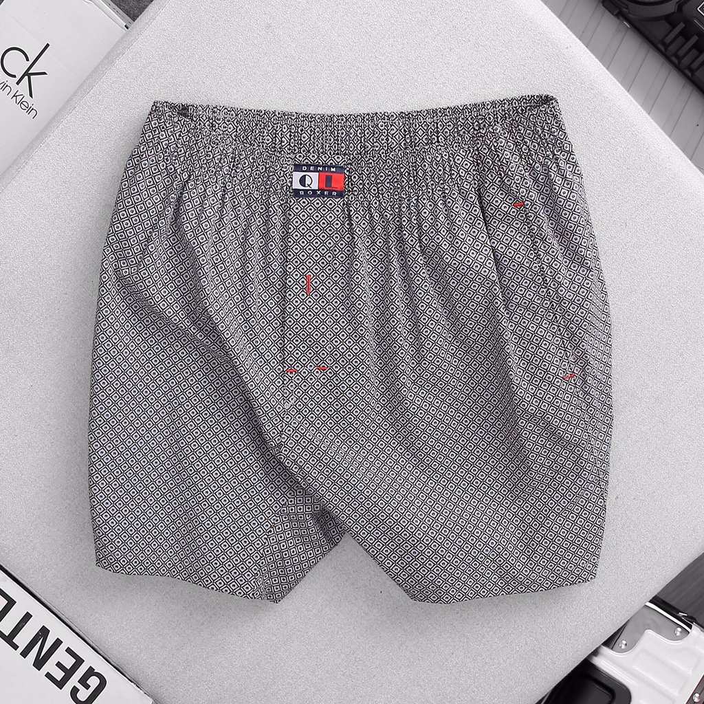 Quần short đùi mặc ngủ, mặc nhà CRT 04 có túi tiện lợi, nhiều họa tiết