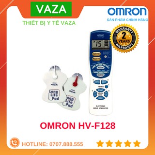 [GIÁ ƯU ĐÃI] MÁY MASSAGE XUNG ĐIỆN OMRON HV-F128 CHÍNH HÃNG BẢO HÀNH 2 NĂM