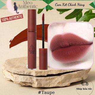 Son kem 3CE taupe - đỏ nâu huyền thoại