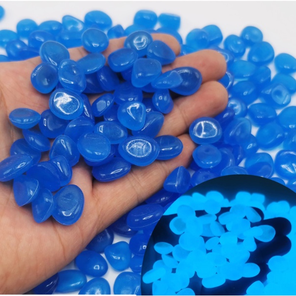 Hạt đá phát sáng dùng cho trang trí bể cá đa năng