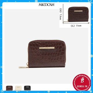 Ví Nhiều Ngăn Micocah Hoạ Tiết Vân Rắn Khóa Kéo [ Mã FSE 511 ]