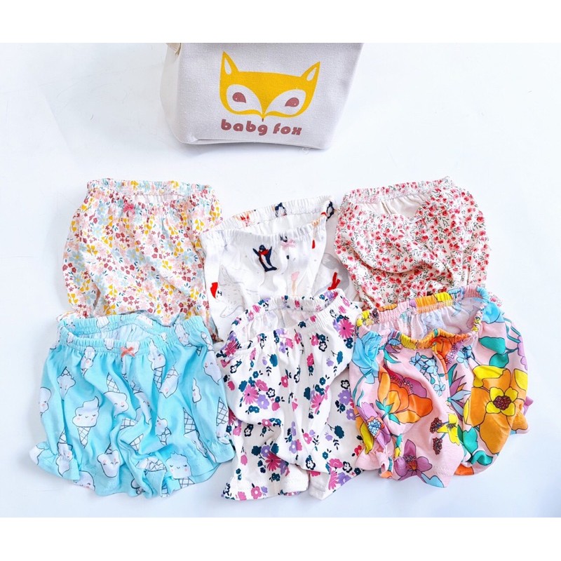 Quần thun cotton bé trai bé gái đáy ngang k cấn bỉm khi mặc. hàng loại 1. size 5-18kg