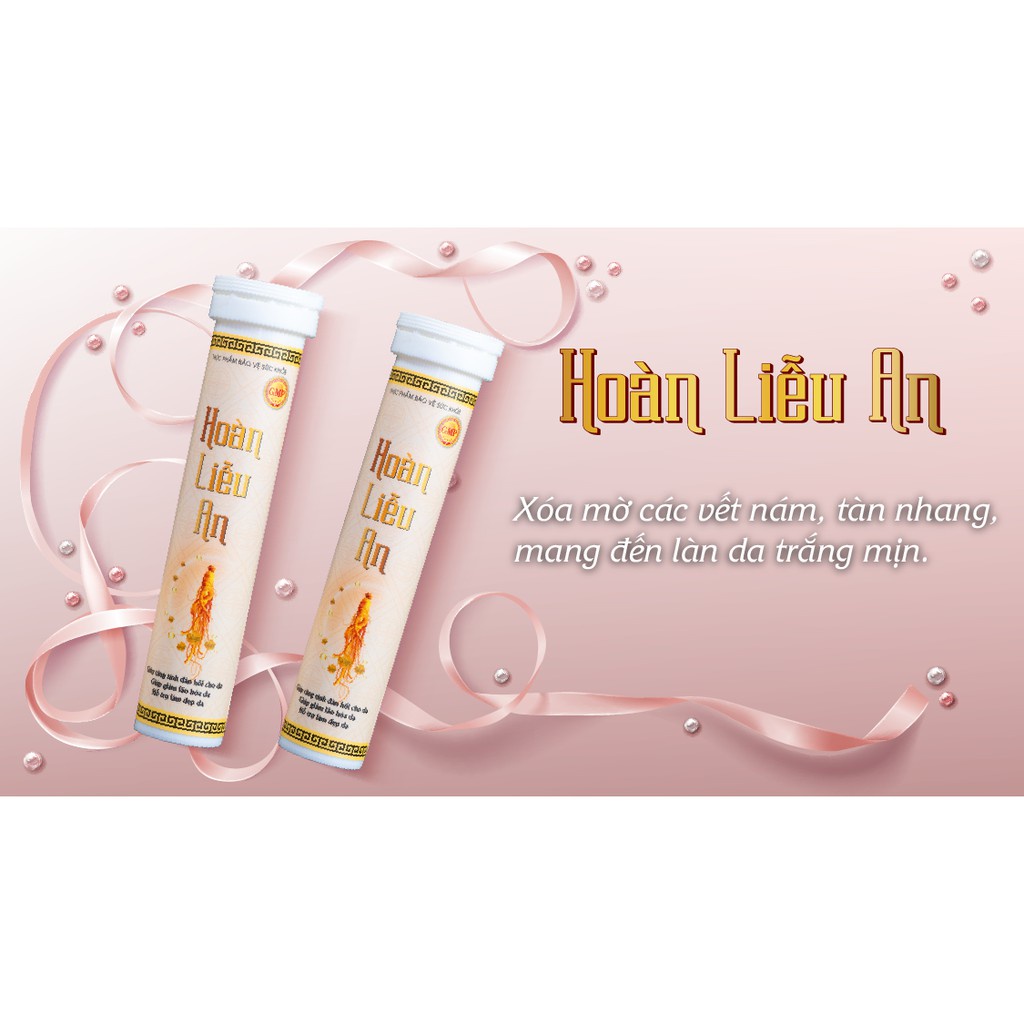 [Chính Hãng] Sủi Trắng Da Hoàn Liễu An Hộp 20 viên - Phục Hồi Tái Tạo Làn Da - Ngừa Thâm Nám Hiệu Quả
