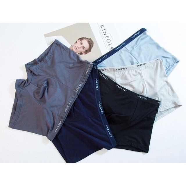 Quần Lót Nam Cotton Cao Cấp, Quần Sịp Nam Boxer Nam Thoáng Mát Kháng Khuẩn YUNA