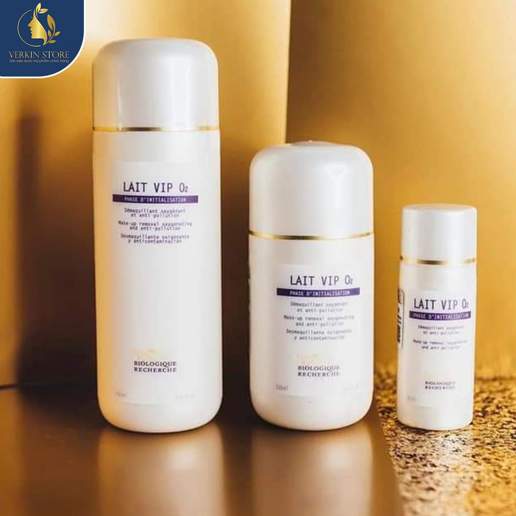 Sữa rửa mặt Biologique Recherche Lait VIP O2 cho da nhạy cảm  - Verkin Store
