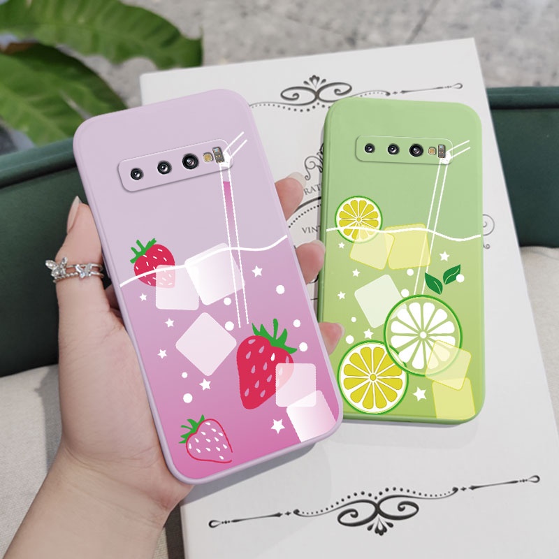 Ốp Điện Thoại Mềm Thoải Mái Sáng Tạo Cho Samsung Galaxy S10 S10E Plus S9 Plus