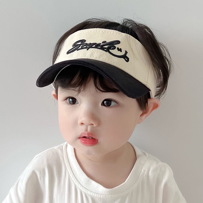 Mũ Lưỡi Trai Nửa Đầu Chống Nắng Phong Cách Hàn Quốc Thời Trang Mùa Hè Cho Bé