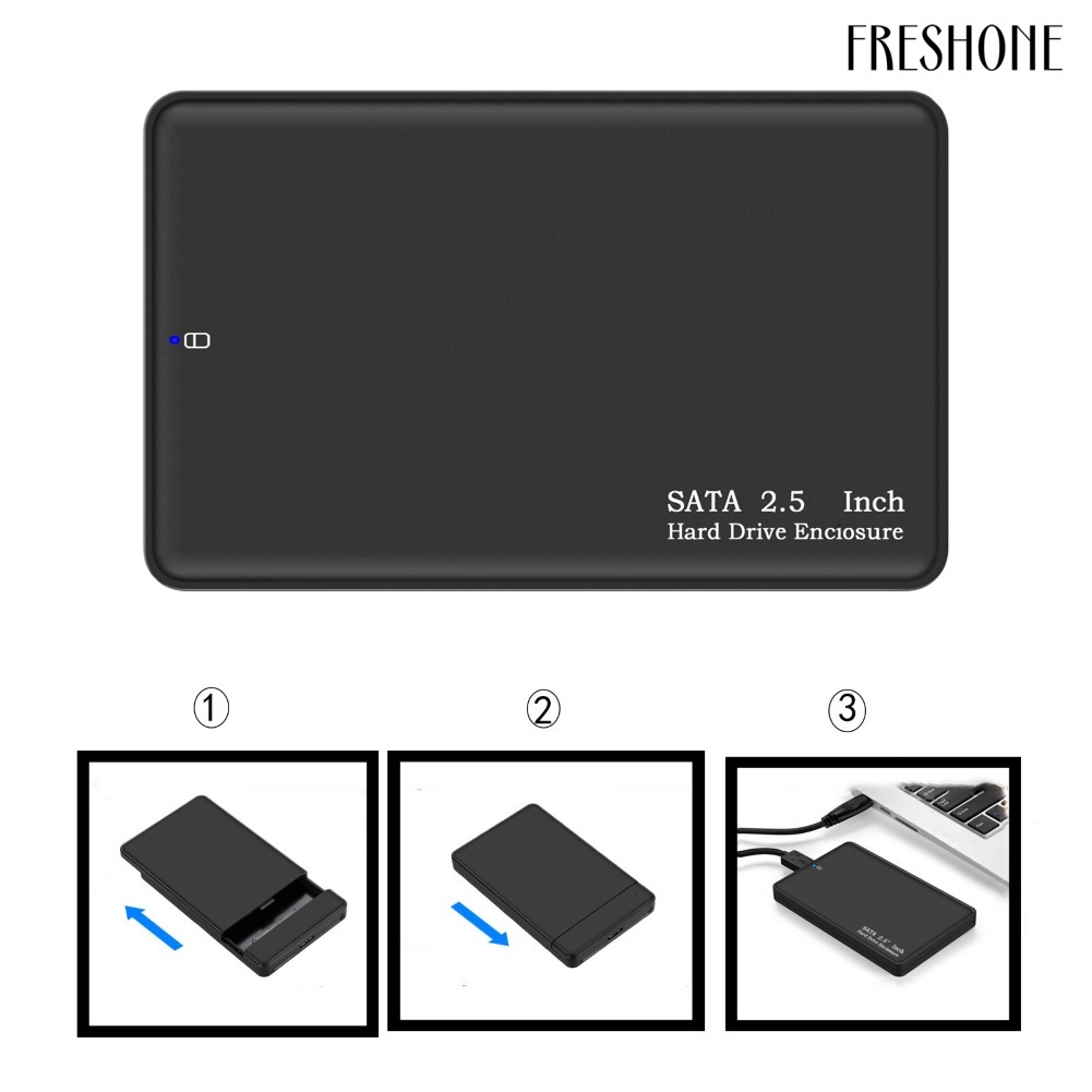Hộp Đựng Ổ Cứng Ngoài Usb 3.0 2.5inch SATA HDD SSD Cho PC | BigBuy360 - bigbuy360.vn