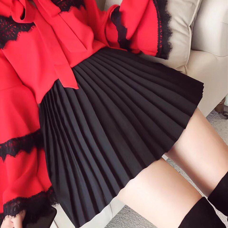 Chân váy xếp ly nhỏ kèm lót quần bên trong | BigBuy360 - bigbuy360.vn