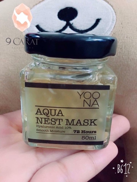 MẶT NẠ YẾN TƯƠI COLLAGEN AQUA NEST YOONA CHÍNH HÃNG