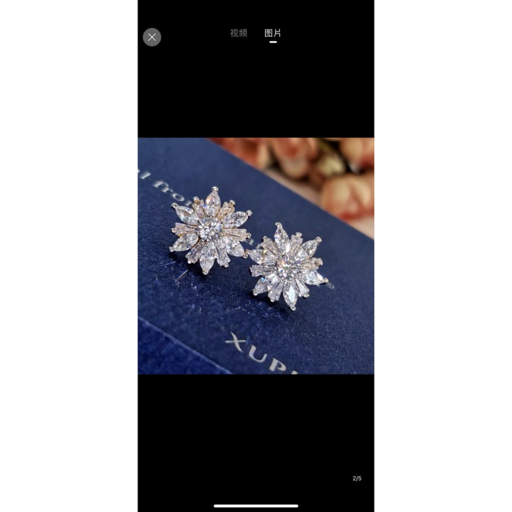 Bông tai nữ thời trang cá tính bông hoa