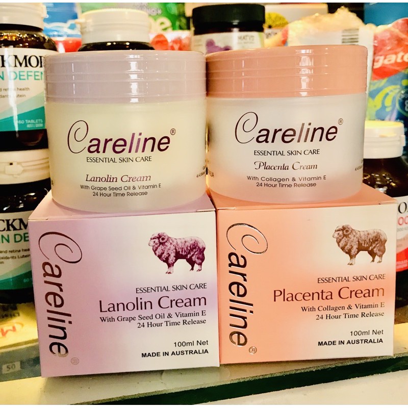 [ƯU ĐÃI💥] Kem dưỡng nhau cừu Careline Lanolin Cream tái tạo da, dưỡng ẩm 100ml hàng Úc được ưa chuộng nhất