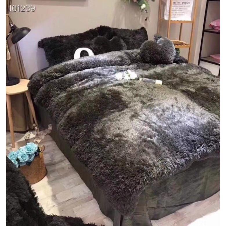 bộ chăn ga gối lông nỉ