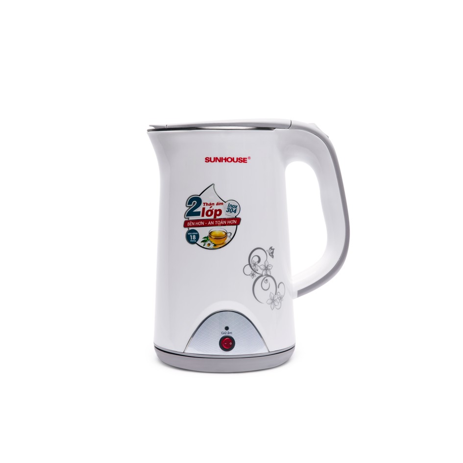 ẤM SIÊU TỐC INOX SUNHOUSE SHD1388W