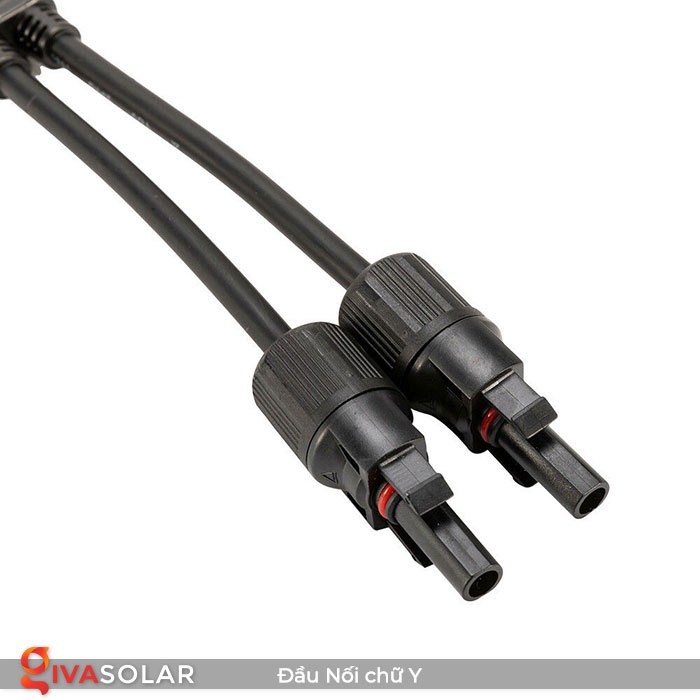 Jack kết nối phân nhánh chữ Y MC4 2 đầu ra 1