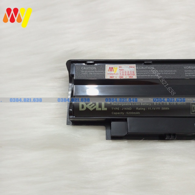Pin Dell 13R N3010 3010 N3520,14R N4110 4110 N4010 4010, 15R N5110 5110 N5010 5010, N5030 5030, N5040 N5050 New 100%