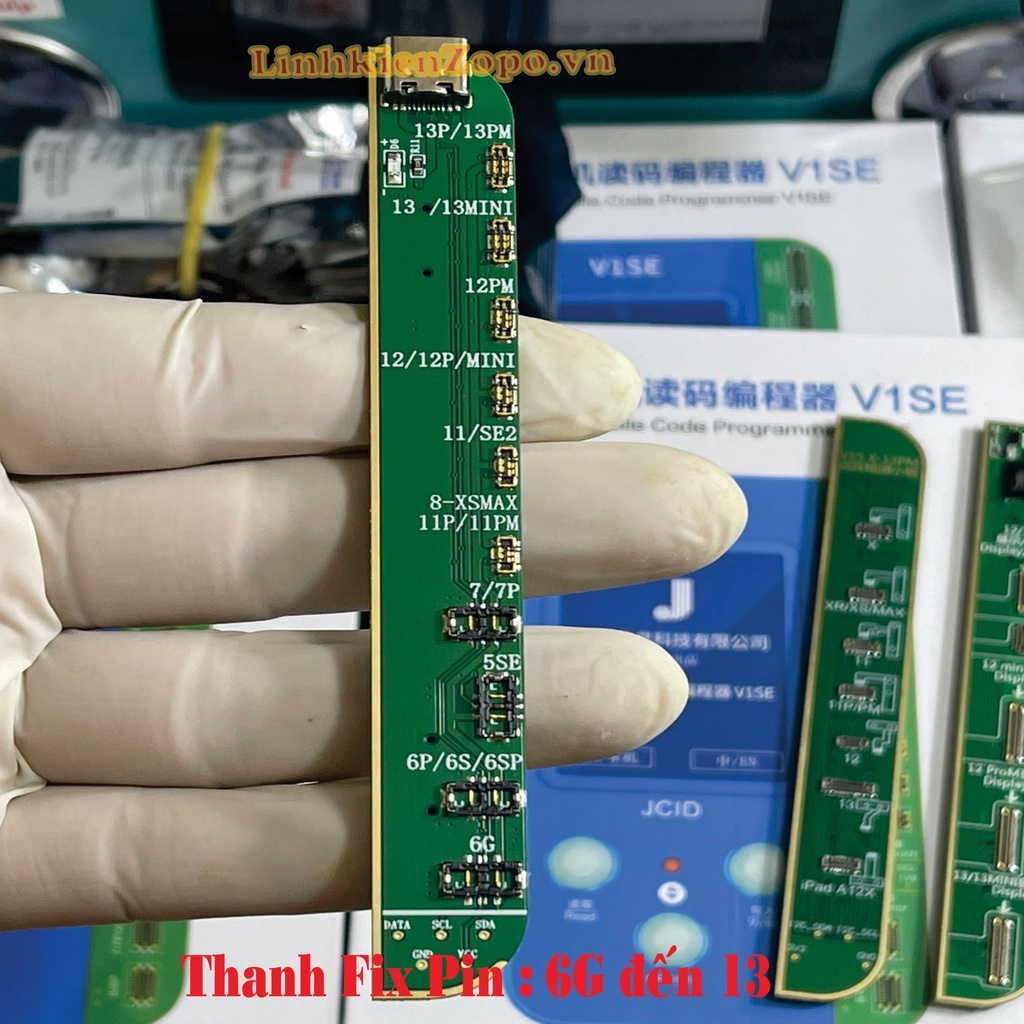 Box JCID V1Se Wifi Kèm mạch fix truetone 7-11PRM