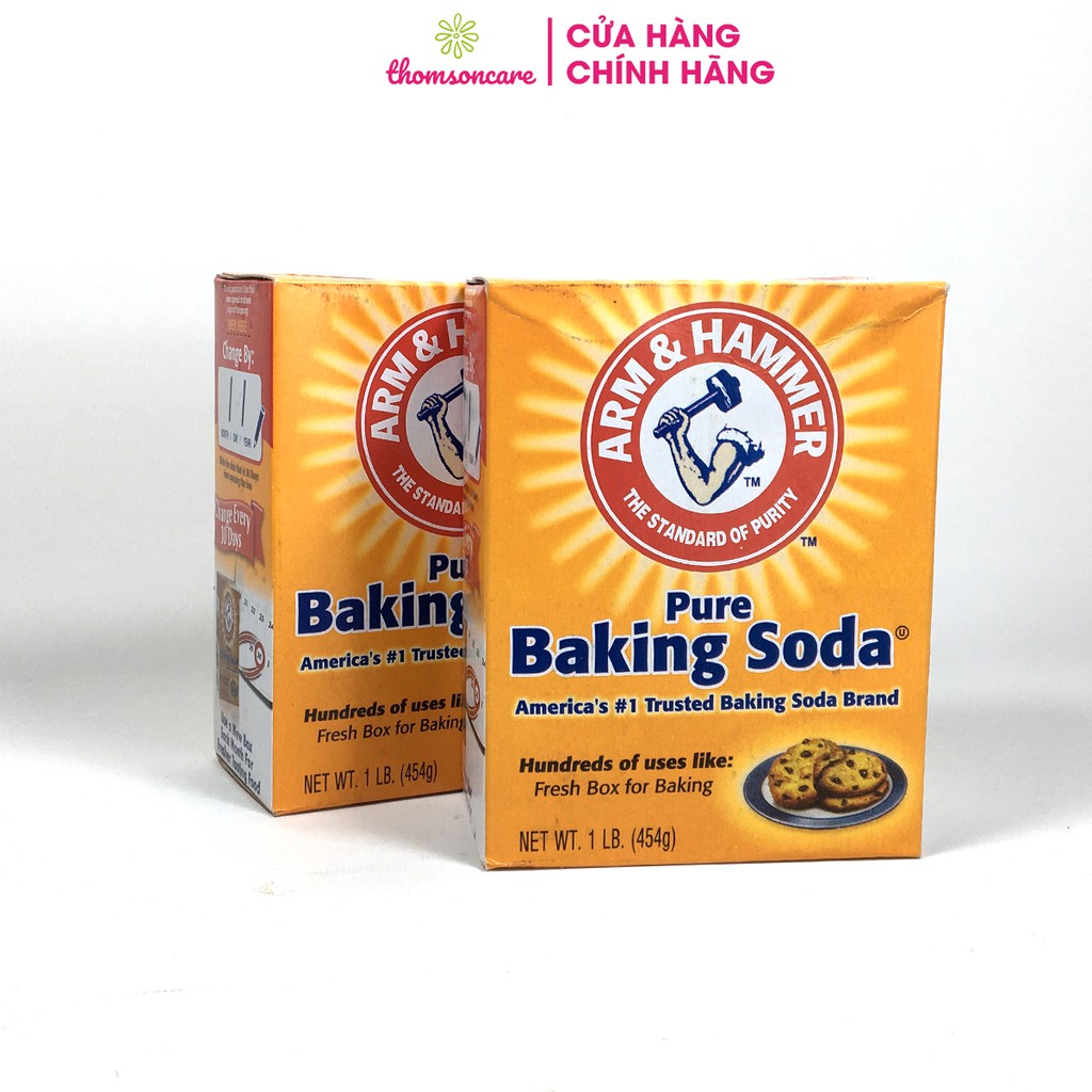 Baking Soda - Bột làm trắng răng, giúp tẩy tế bào da chết - Nhập khẩu từ Hoa Kỳ